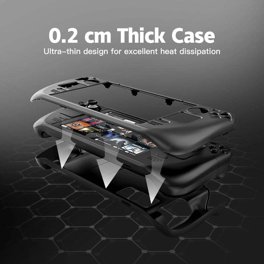 For Steam Deck LCD (2022) Steam Deck OLED (2023) Case with K