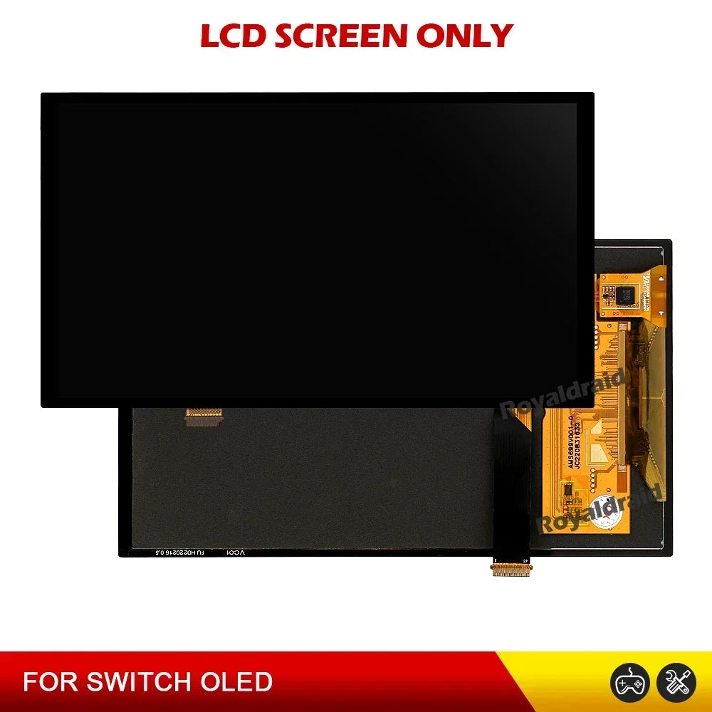 For Switch OLED Console LCD Display Full Screen Assembly Dig