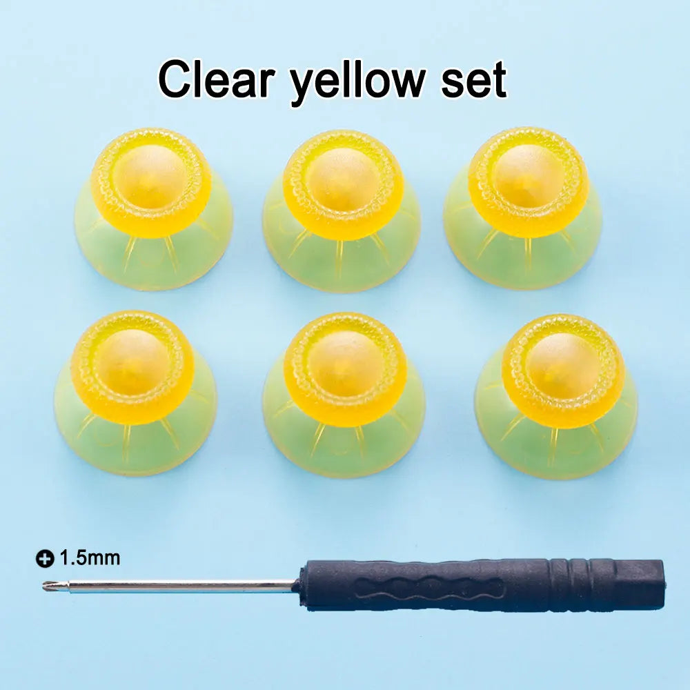 1 Set For PS5 Thumbstick Grip Cap For PlayStation 5 3D Analog Joystick Cover Controller Button Replacement Accessory