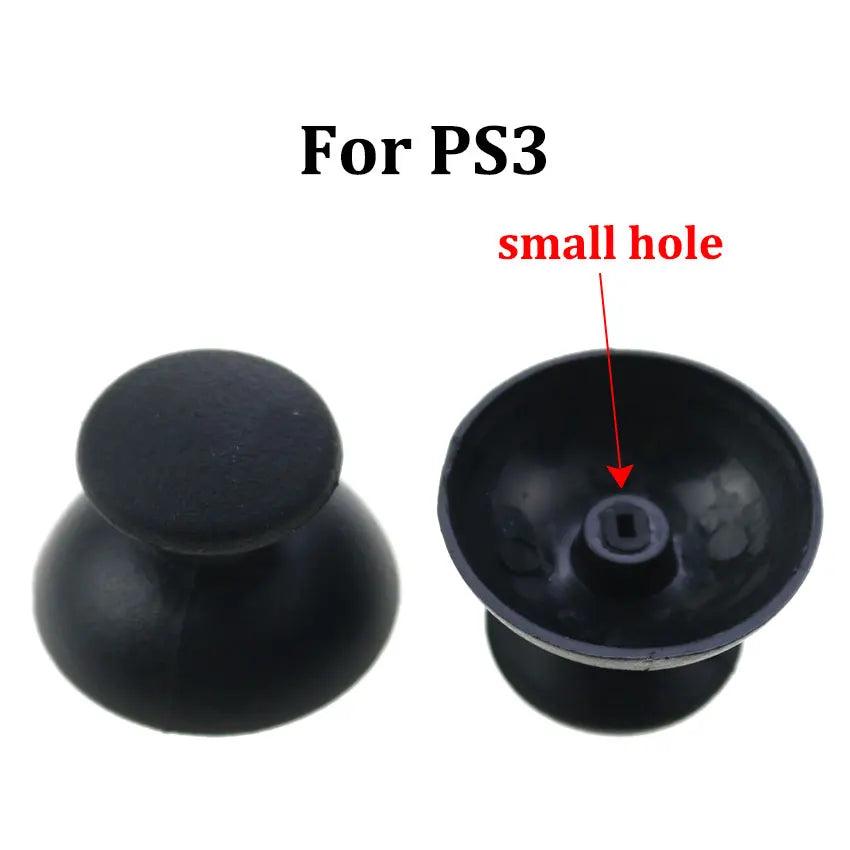 YuXi 2pcs For PS5 PS4 PS3 PS2 Controller Thumbstick Cap Analog Joystick Thumb Stick Grip Cover For Xbox One Series X S 360