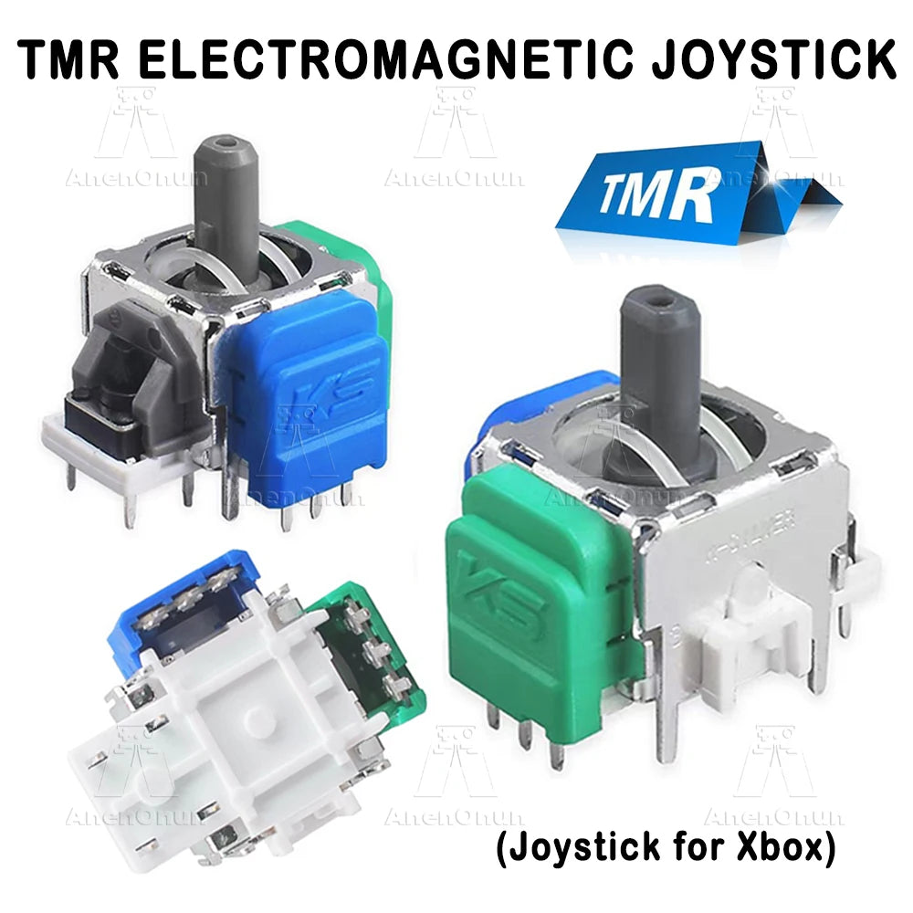 TMR Electromagnetic Joystick for PS5/PS4/Xbox Controller Gamepad Thumb Stick No-Drift 3D Analog Sensor Upgrade Replacement Kit