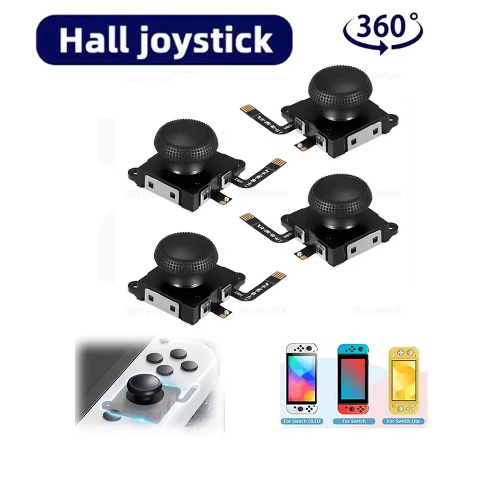 For NS Switch/Lite/OLED Joystick Controller Hall Effect Repl