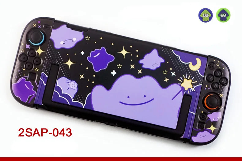 2025 New Limited Hard Shell Case for Switch 2 Console Anti-slip Protection Skin Case for Joy Con 2 Controller w/ Free Caps