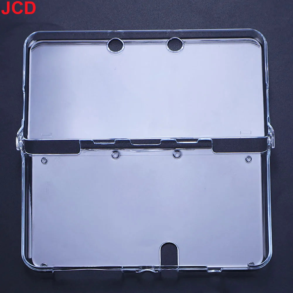 JCD Plastic Clear Crystal Shell Skin Case Cover For 3DS 3DS 