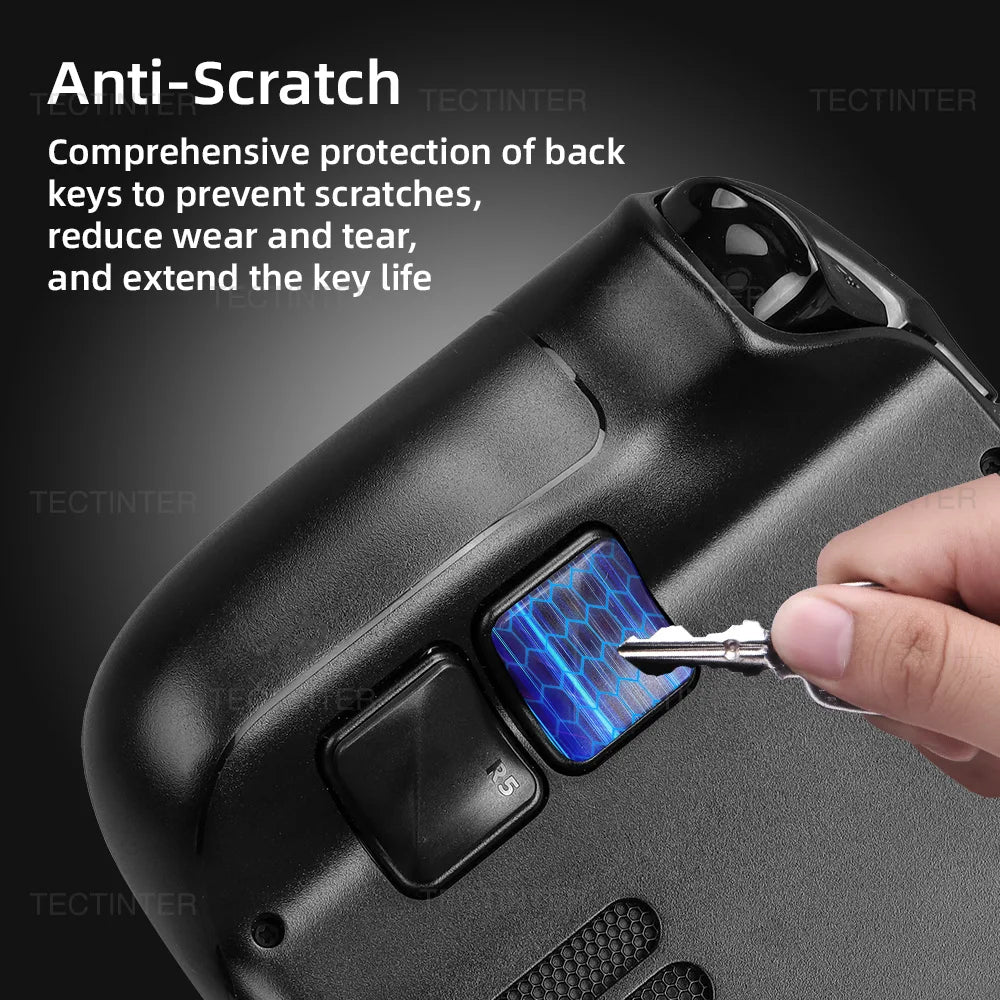 for Steam Deck Back Button Enhancement Set Non-Slip Pad Grip