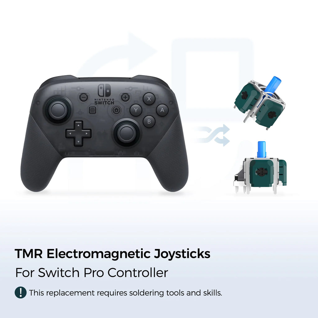 AKNES HALLPI TMR Electromagnetic Anti-Drift Joystick for Swi