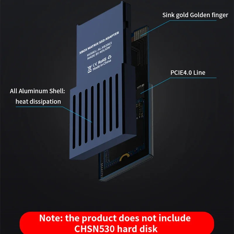 For Xbox Series-X/S M.2 NVME 2230 SSD Adapter External Conso