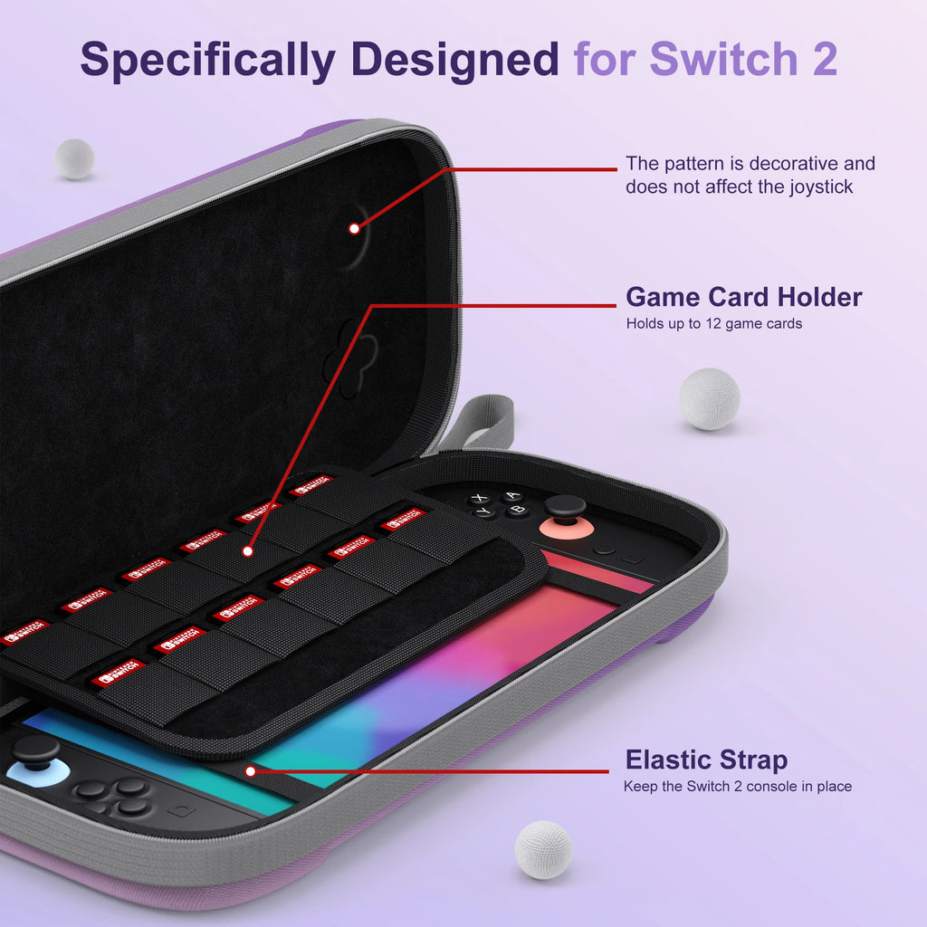 Carrying Case For Nintendo Switch 2 Game Console Storage Bag