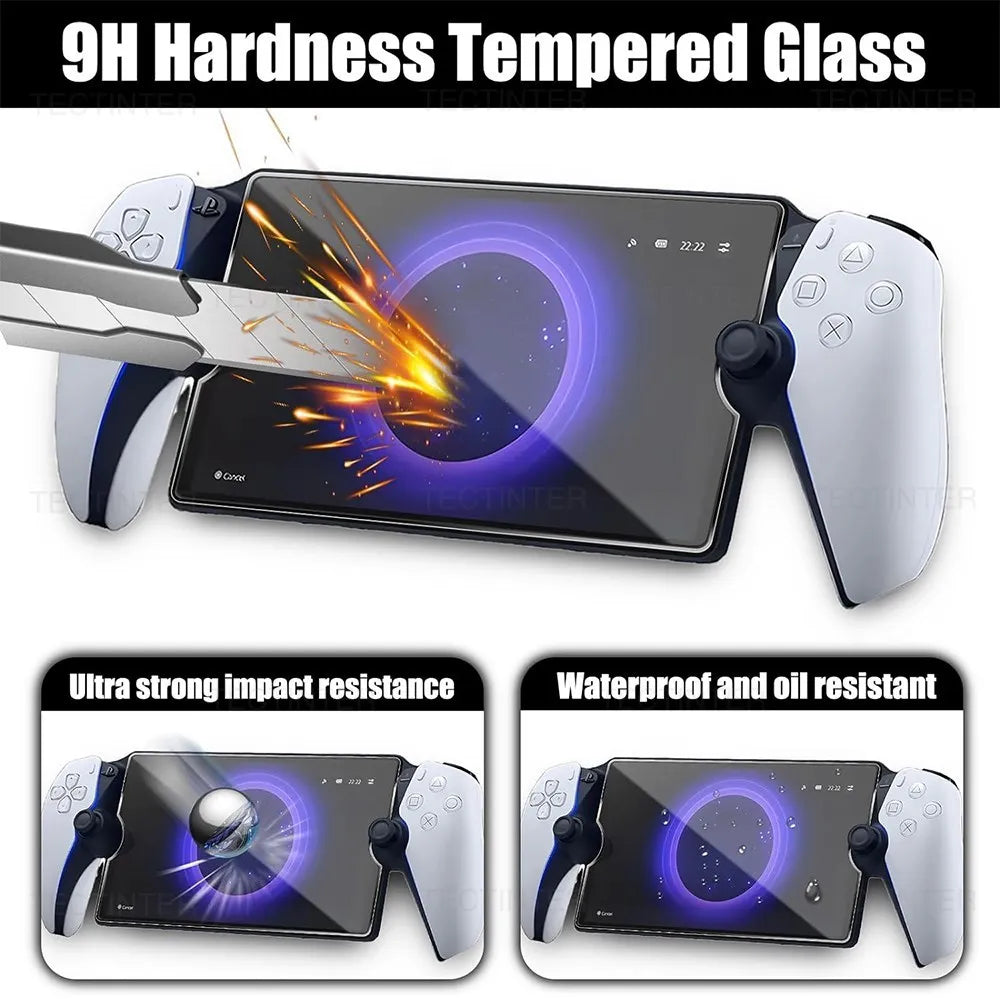 1/2Pcs Screen Protector Tempered Glass for Sony PlayStation 