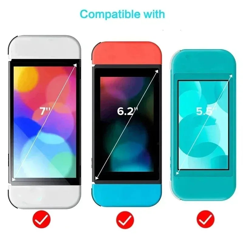 3/2/1Pack Premium Tempered Glass for Nintendo Switch Lite/Sw