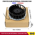 Replacement Internal Cooler Fan For PS5 Slim Host Heatsinks 