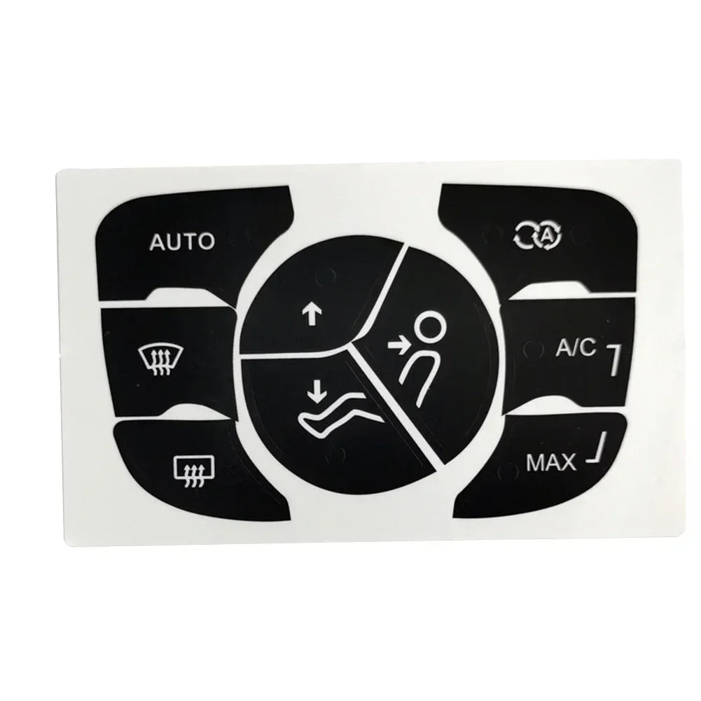 Car Repair Stickers For C4 2014-2018 A/C Car Center Console 