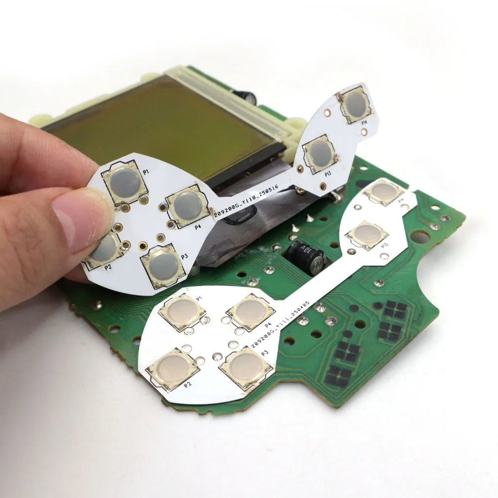 For GB GBA GBC GBP Clicky Tactile Button Kit Mod W/ Conducti