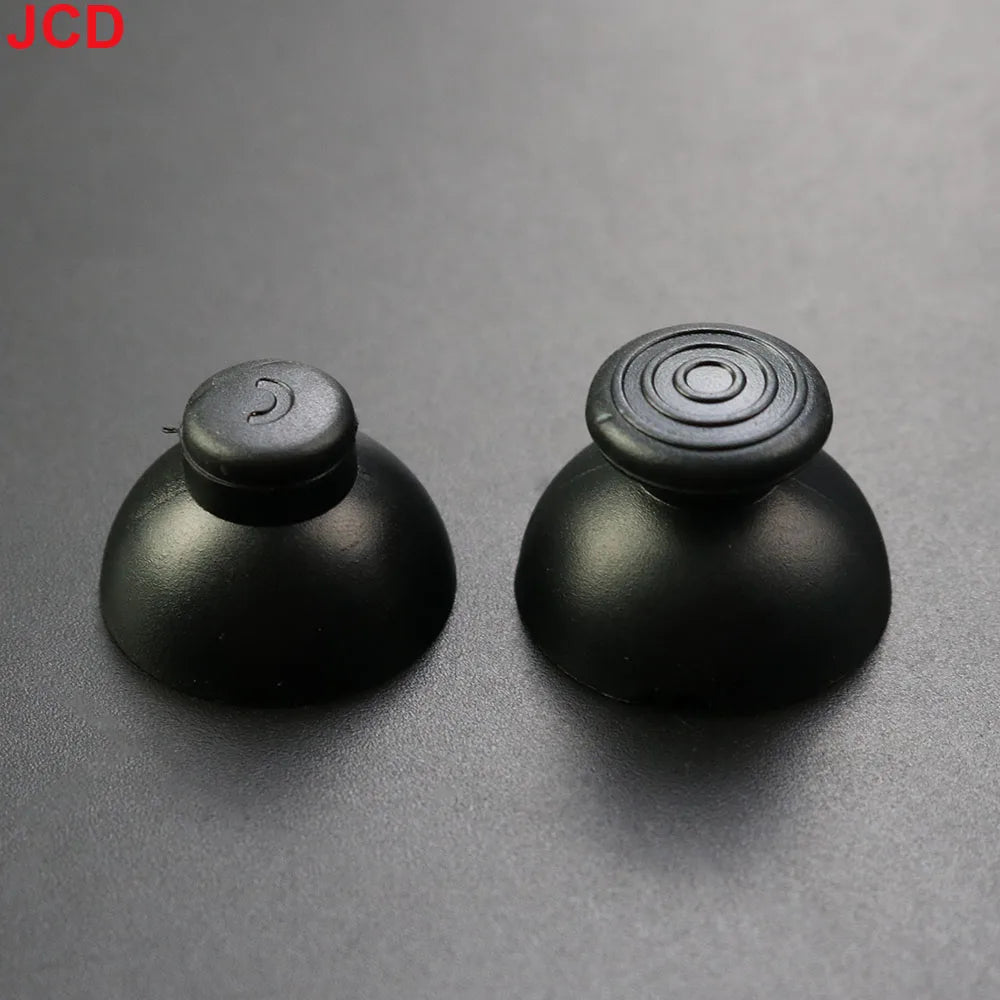 JCD 1 Pair Left And Right 3D Analog Joystick Thumb Stick Silicone Cap For GameCube For NGC GC Controller Repair Part Replacement