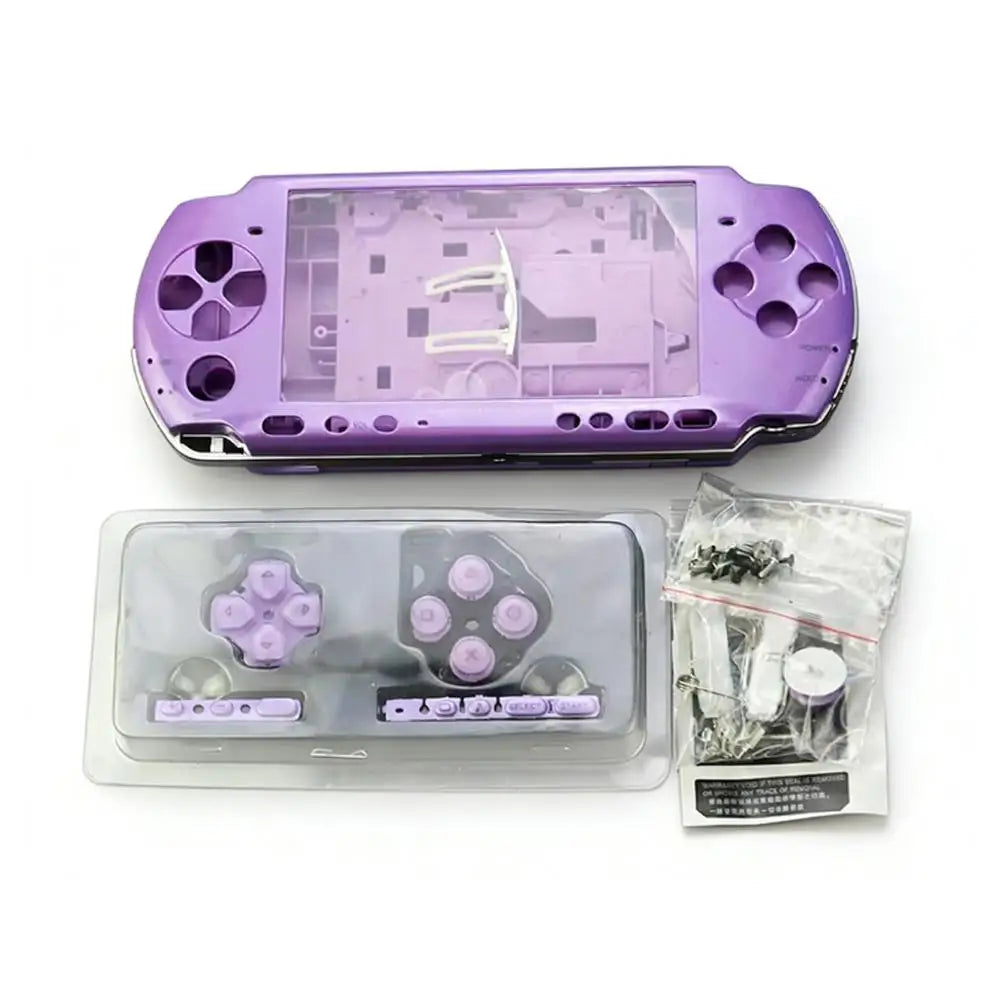 PSP 3000 Complete Shell Console Replacement Buttons Kit & Screws Accessory Scratch-Proof Drop-Proof Protective Case Cover