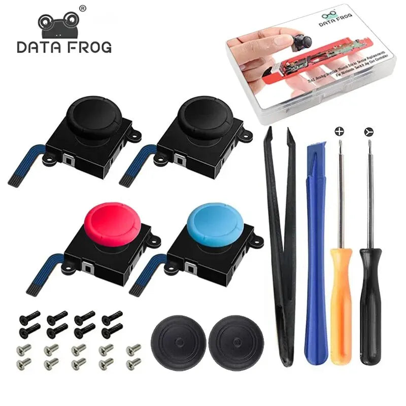 DATA FROG Replacement 3D Analog Joystick Thumb Stick For Swi