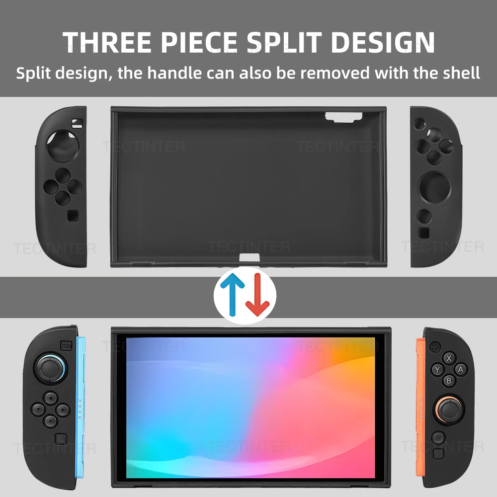 TPU Split Protective Case for Nintendo Switch 2 Console Anti
