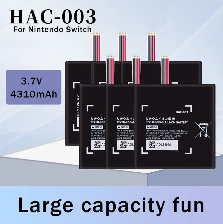 HAC-003 3.7V/4310mAh Replacement Charger Battery HAC 003 Bat