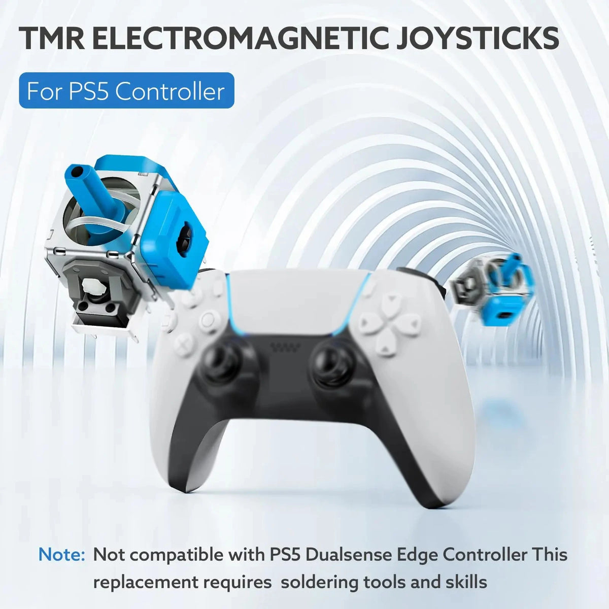 10-Pack TMR Electromagnetic Hall Effect Joystick Replacement
