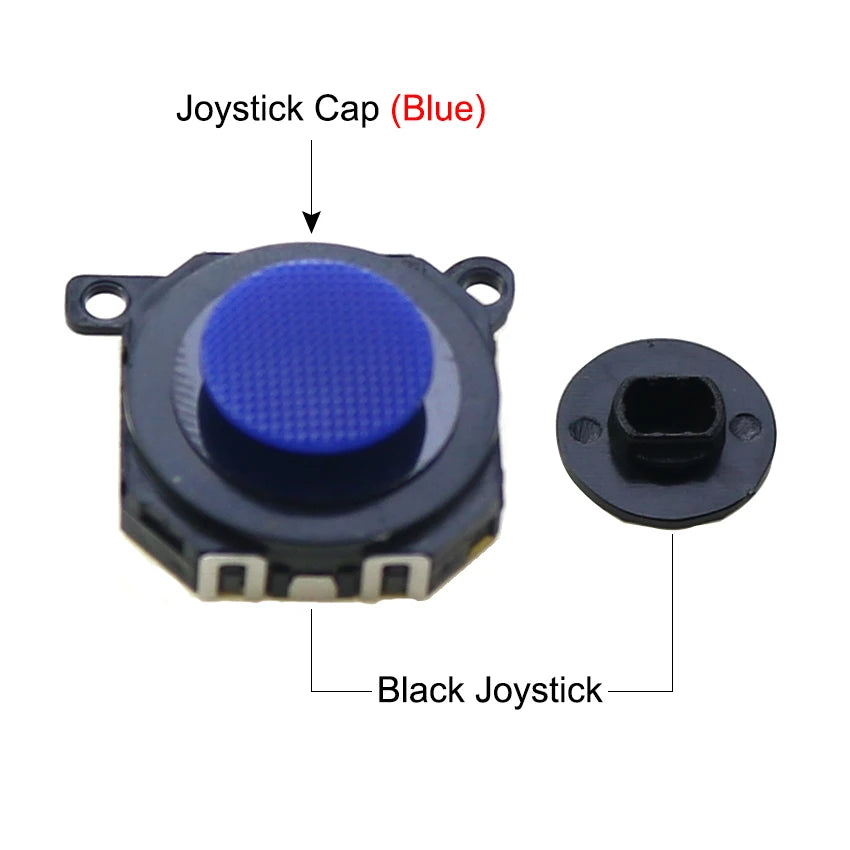 YuXi 3D Analog Joystick Button Thumb Stick Cap Replacement For PSP 1000 PSP1000 Console Games Accessories