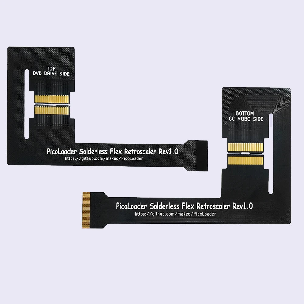 RetroScaler Black PicoLoader Flex Cable No Welding Required 