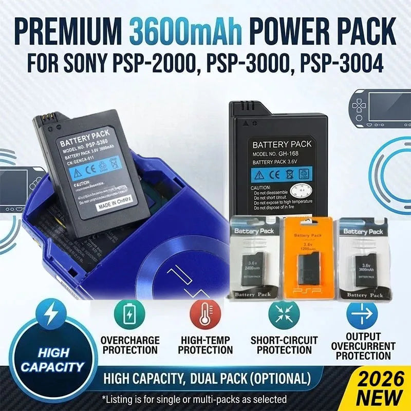 3.6V 3600mAh High Capacity Lithium Battery Replacement For S
