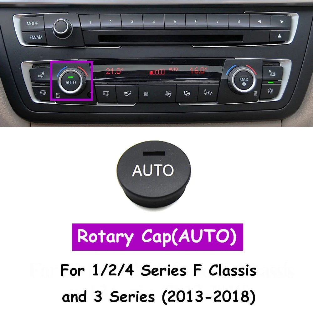 F20 F21 F22 F30 F31 F32 F35 F34 F36 F45 Dashboard Console AC Air Vent CD Player Control AC Button MAX AUTO Repair Kit For BMW