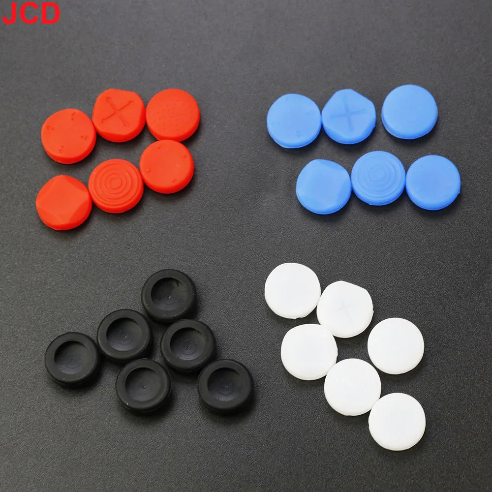 JCD 6 In 1 Silicone Anti-slip Thumbstick Grip Cap Joystick A