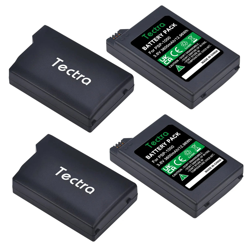 PSP-110 PSP-1005 Replacement Lithium Batteries 3600mAh for Sony PlayStation Portable Console PSP-1000 Gamepad Battery/Charger