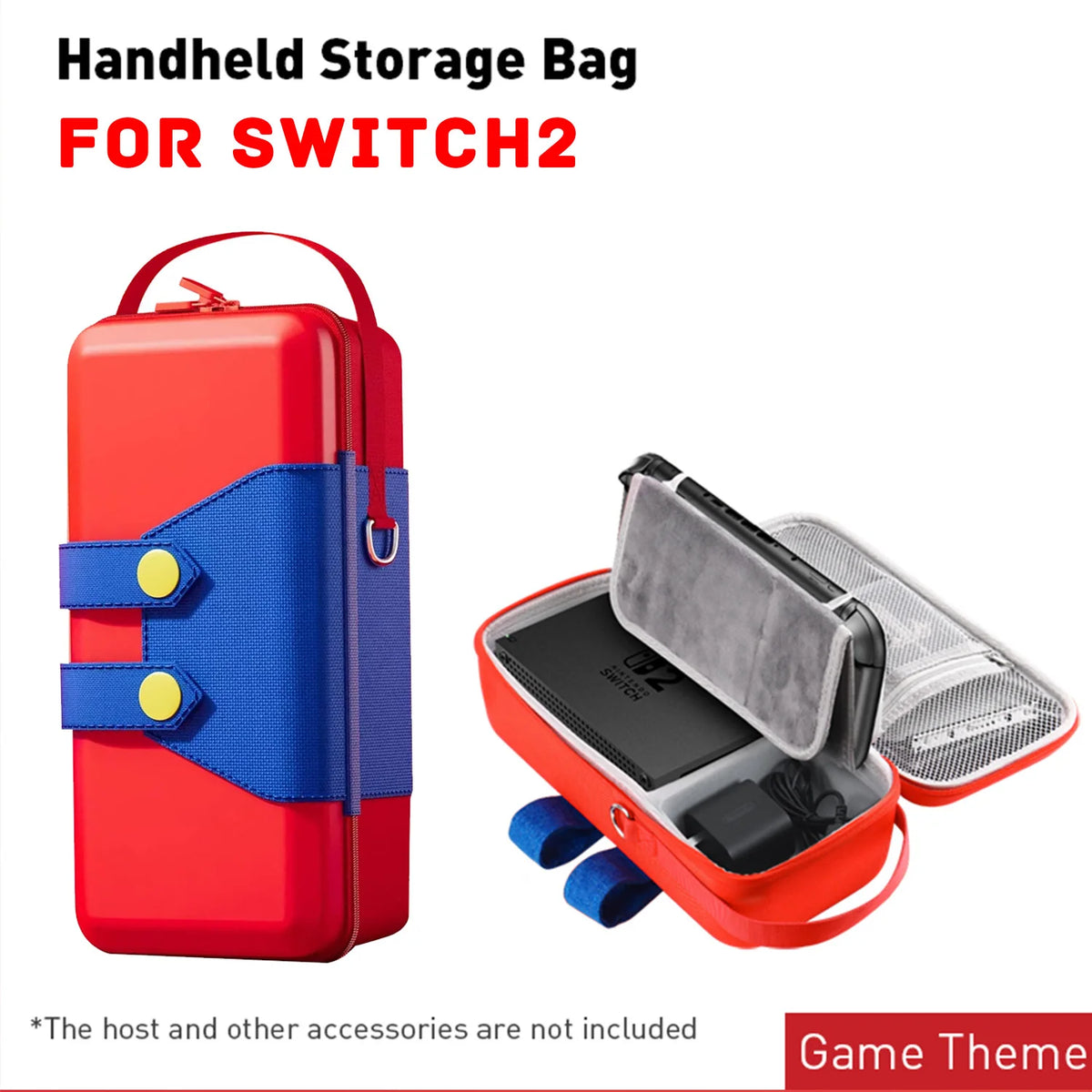 For Switch 2 Case Storage bag Carrying Case for NS Switch 2 Bag ortable Hard Shell Storage Bag for switch 2 accessories