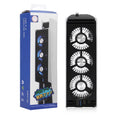 Upgraded For PS5 Cooling Fan Quiet Cooler Fan LED Light USB3.0 Hubs for PS5 Disc & Digital Edition Gaming Console Accessories