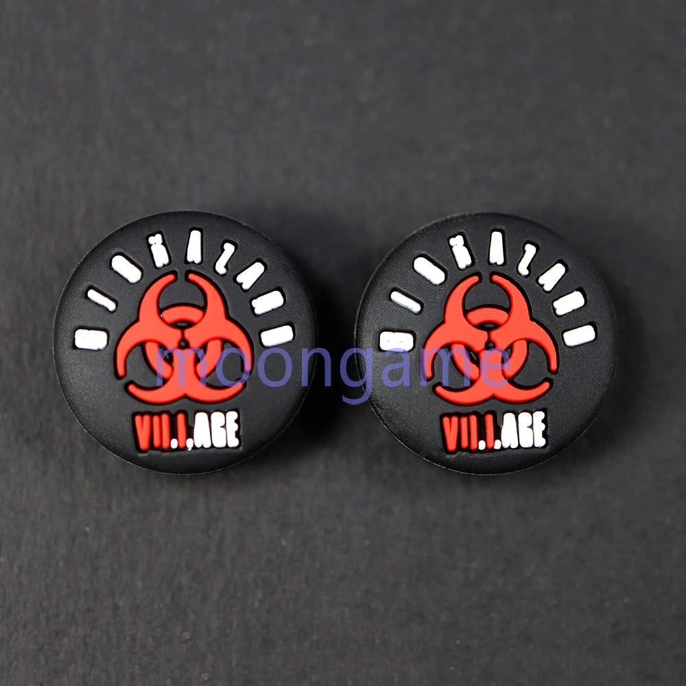 100pcs Replacement For PS3 PS4 PS5 Xbox 360 One Switch Pro Thumbstick Caps Silicone Analog Thumb Stick Grips Joystick Cover