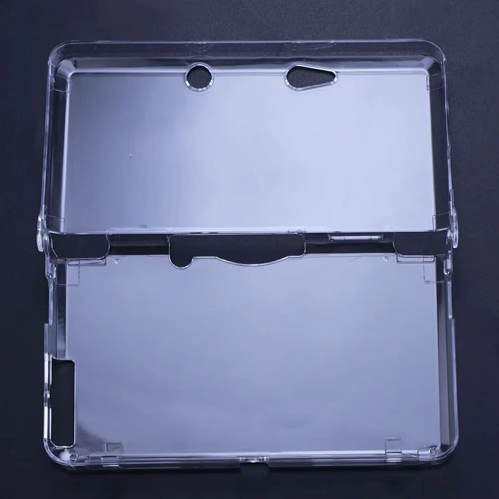 Plastic Clear Crystal Shell Skin Case Cover For 3DS 3DS XL L
