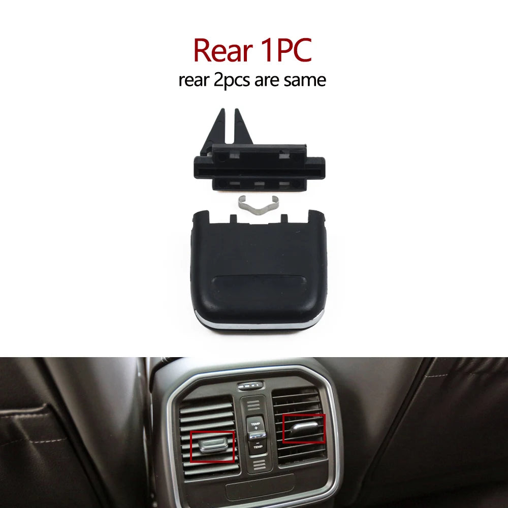 Car Front Rear Console Air Conditioning AC Vent Grille Clip Slider Repair Kit For Porsche Macan 2014 2015 2016 2017