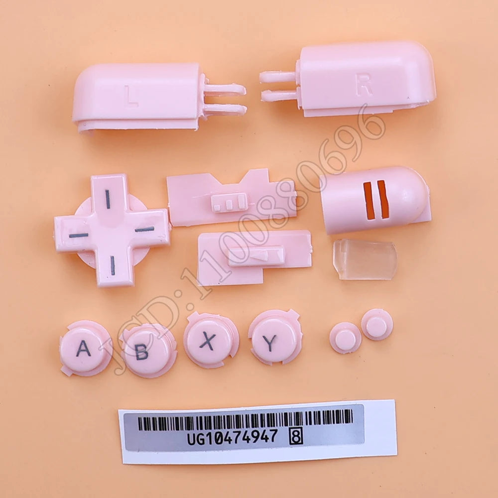 1Set Replacement A B X Y L R D Pad Cross Button Full Button 