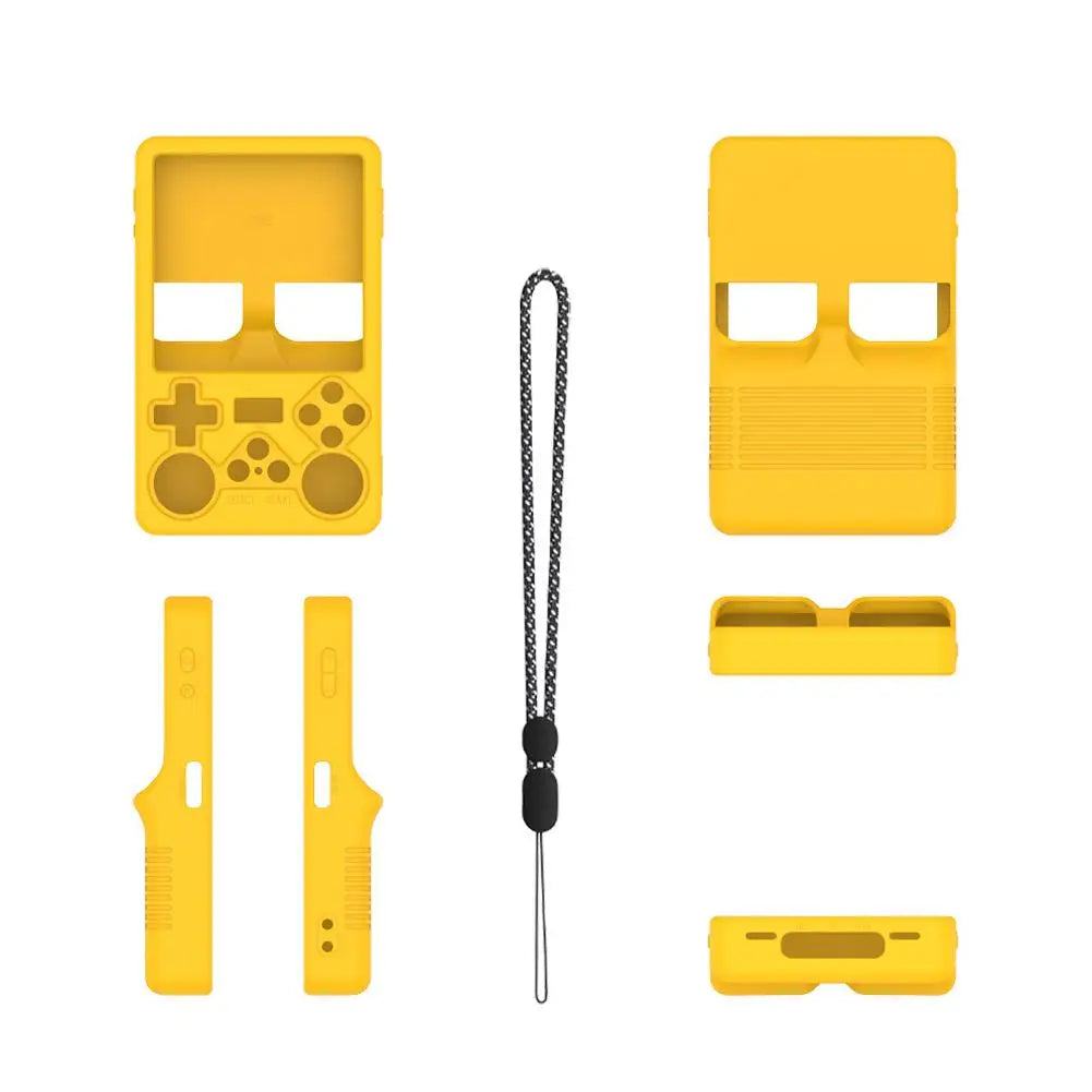 Black For R36S PLUS Open Source Handheld Game Console Silico