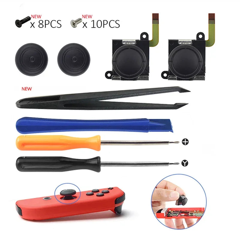 DATA FROG 3D Joystick Replacement Kit For Switch Lite OLED