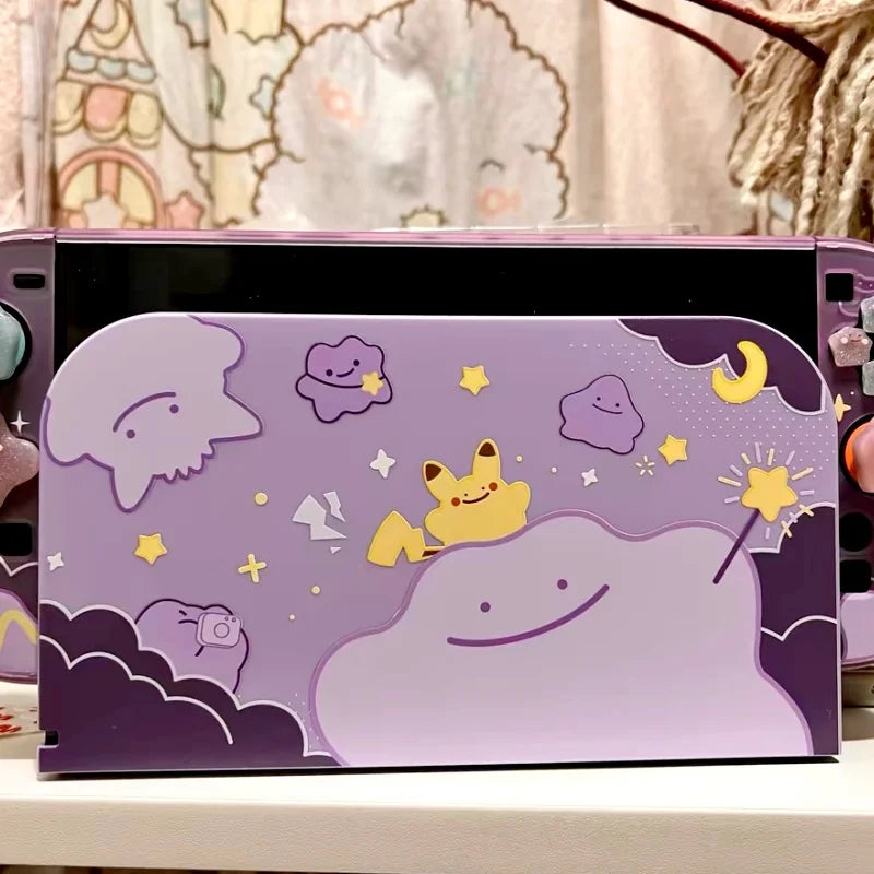 Switch 2 Matte Hard Shell Protective Case Ditto Pattern For 
