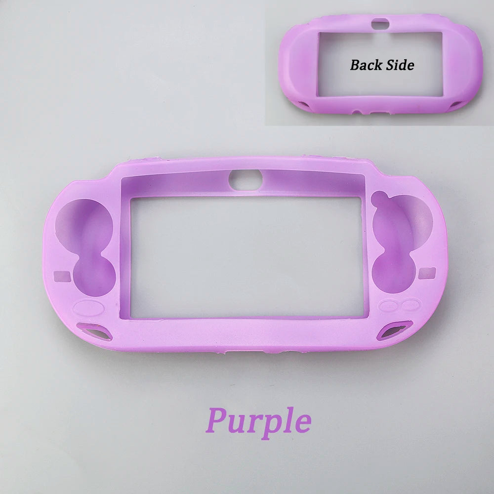 1Pc Silicone Soft Protective Cover Shell For PSV 1000 Console For PSVita 1000 Protector Skin Case Cover Replacement Accessories