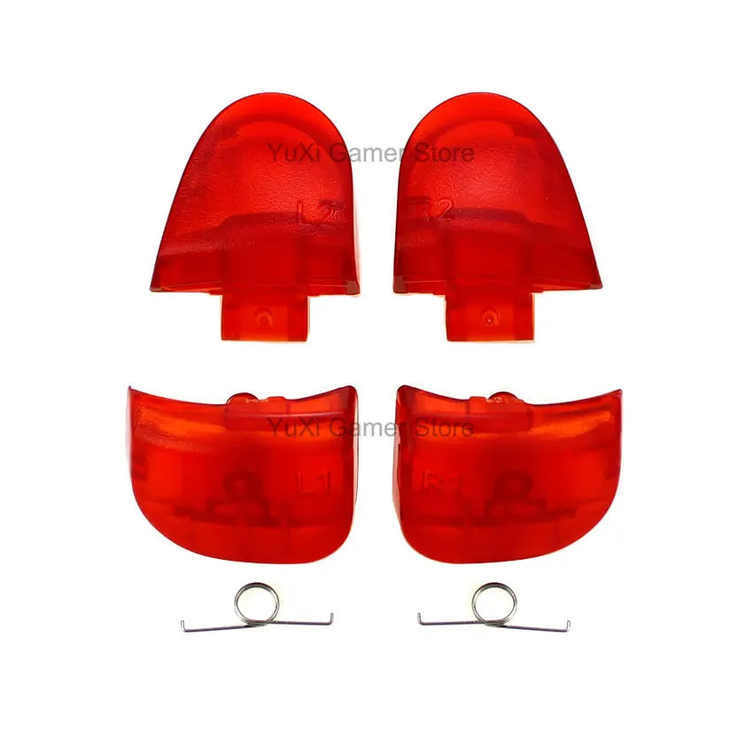 YuXi L1 R1 L2 R2 Trigger Buttons Replacement for PS5 BDM-030 V3.0 Controller Button Set With Springs