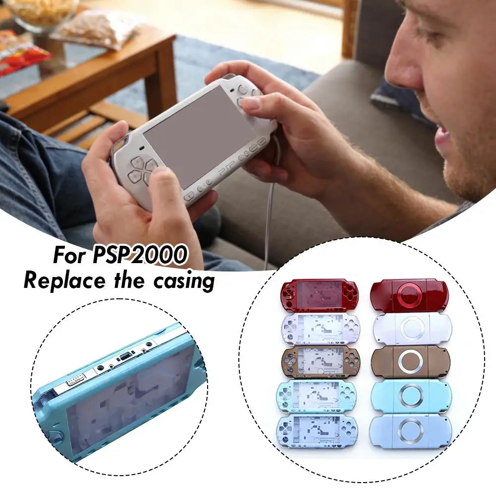 PSP2000 Full Replacement Shell Protective Case Console Upper