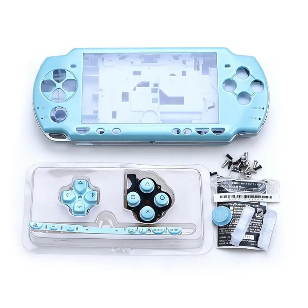 Full Housing Shell Case Replacement Kit For PSP 2000 Console Multi Color Optional Protective Casing With All Parts Included