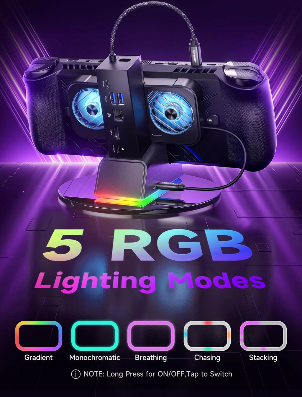 Docking Station Compatible with ASUS ROG Ally X/ROG Ally 7-i