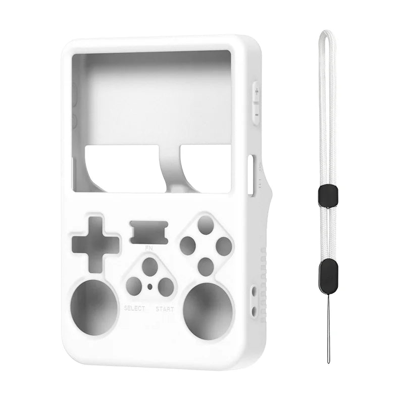 R36S Silicone Case Handheld Game Console Silicone Protective Cover Anti-Scratch Storage Box Soft Shell For R36S Game Accessories