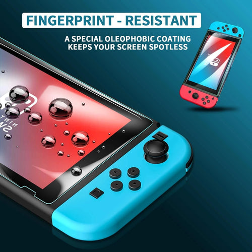1-3PCS Tempered Glass Protective Film for Nintendo Switch NS