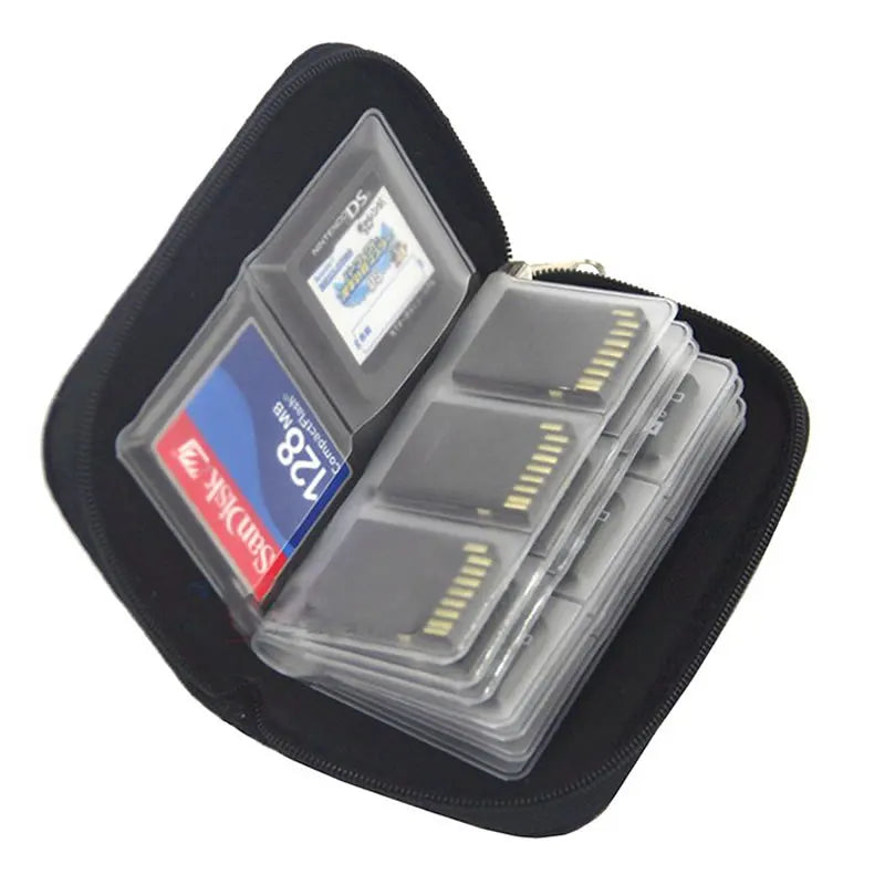 22 in 1 Game Memory Card Storage Bag Carrying Case Holder fo