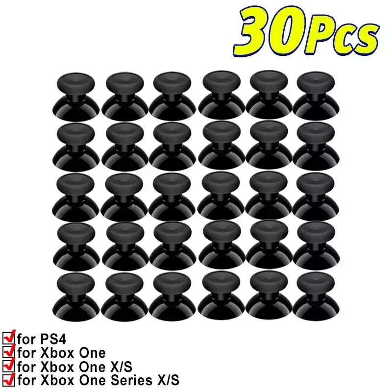 10pcs Replacement Thumbsticks for PS5 PS4 PS3 Controller Analog Thumb Sticks for XBOX ONE Series 360 Joystick Caps Repair Parts
