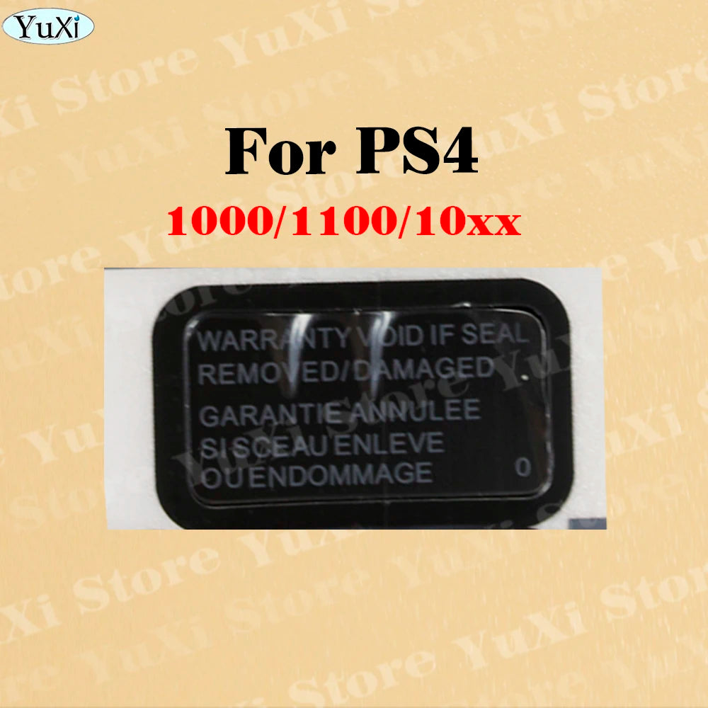 3-20pcs Host Warranty Sticker For PS4 Pro Slim 1000 11XX 1200 20xx for PS5 PS3 Console Label Seal Sticker Gamepad Barcode