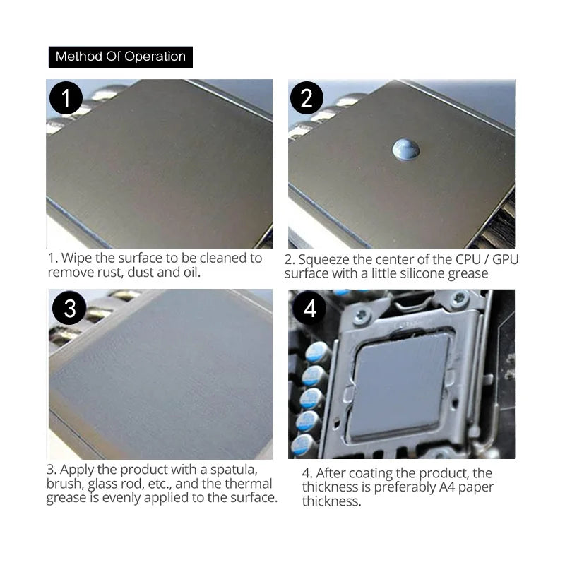10g Thermal Paste GD9980 Thermally Conductive Adhesive Heat-