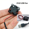 2.5cm DC 5V USB Fan 2510 PC Computer Case Cooler 25mm Brushl